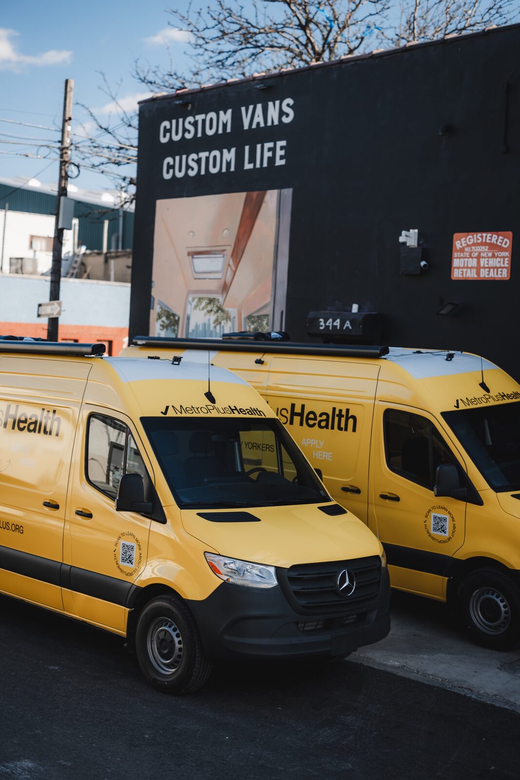 Mobile outreach Sprinter van
